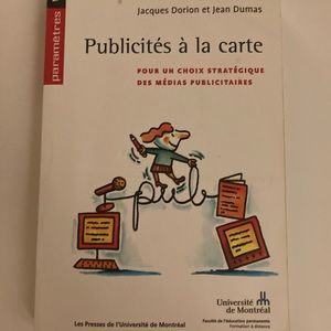 Book Publicité à la carte